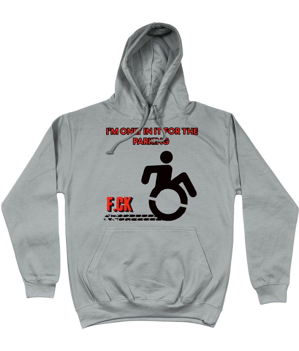 College Hoodie - Parking ( VIP Status )