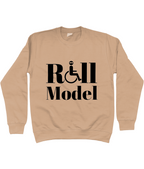 Sweatshirt Roll model black