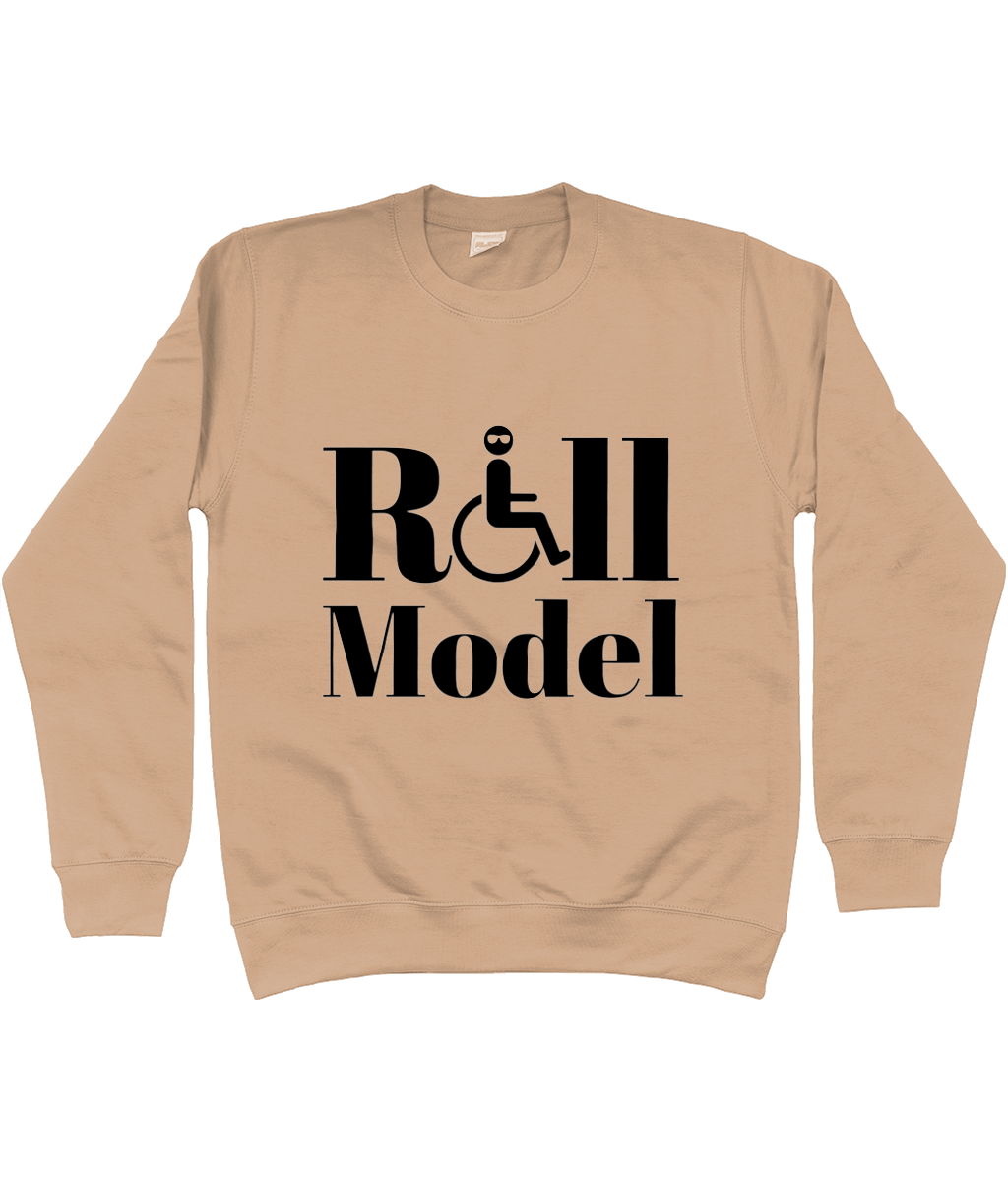 Sweatshirt Roll model black
