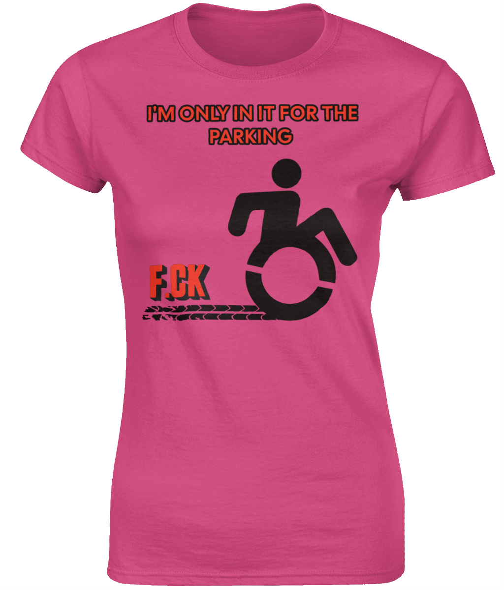Ladies SoftStyle T-Shirt - Parking ( Vip Status )