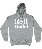 College Hoodie - Roll model white