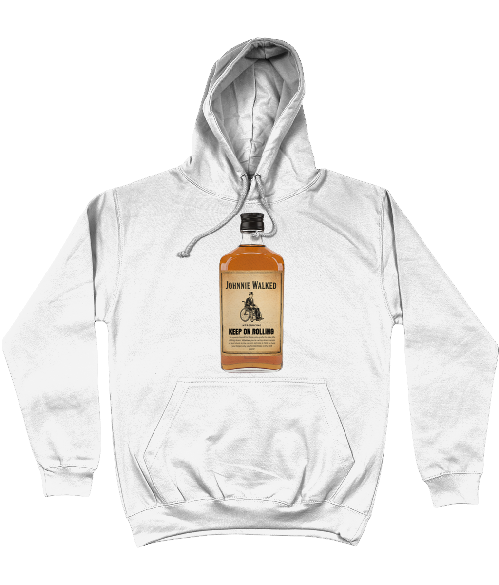 College Hoodie - Johnnie walked whiskey