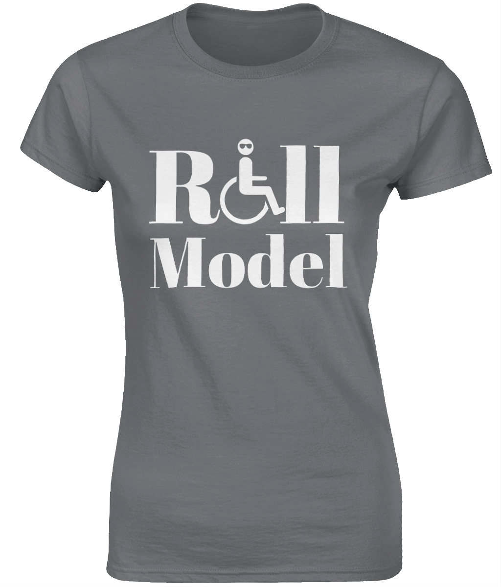 Ladies SoftStyle T-Shirt - Roll model white