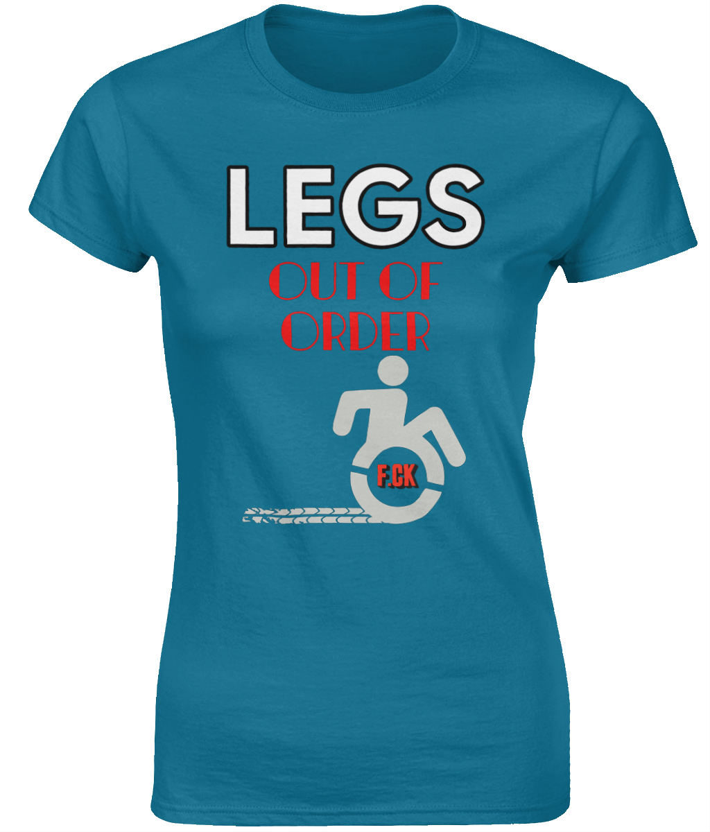 Ladies SoftStyle T-Shirt -  Legs