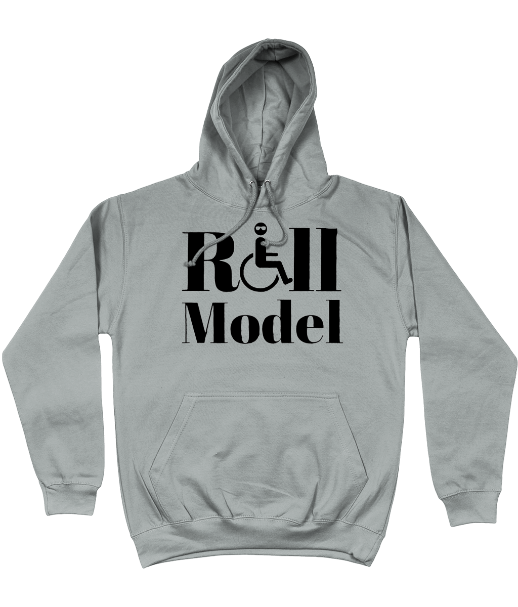College Hoodie - Roll model black