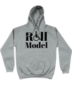College Hoodie - Roll model black