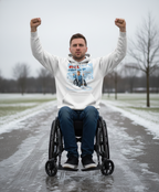College Hoodie - Winterwonderland